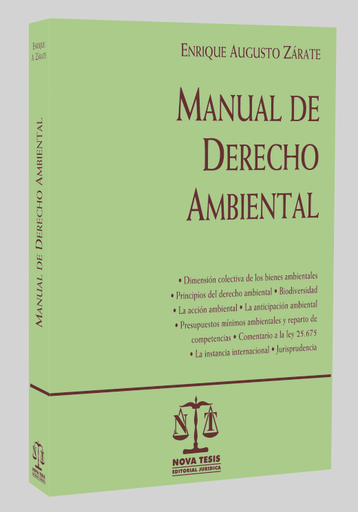 Manual de derecho ambiental 
